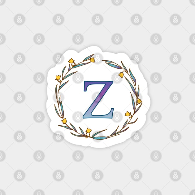 Monogram, letter Z Sticker by Slownessi